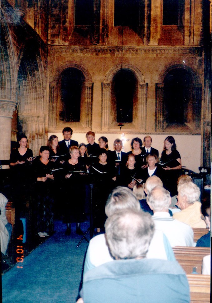 Konsert i Shoreham - 4. okt. 2001. /
  Concert in St.Mary's Shoreham 4th Oct 2001